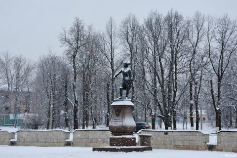 Памятник Павлу I Гатчина